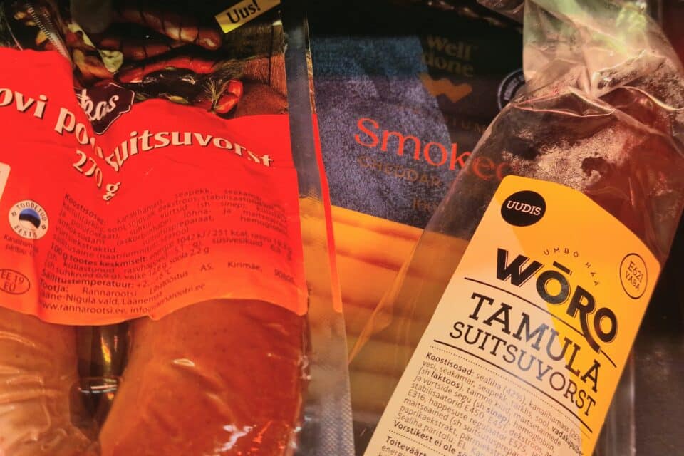 Suitsumaitseianeid kasutavad tooted on laialt levinud.