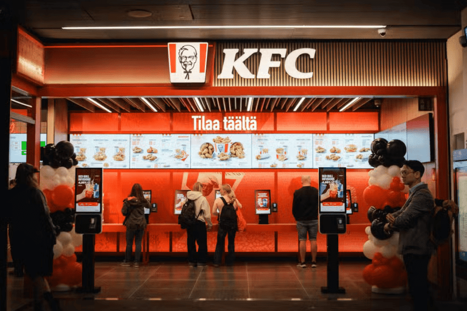 KFC restoran Soomes.
