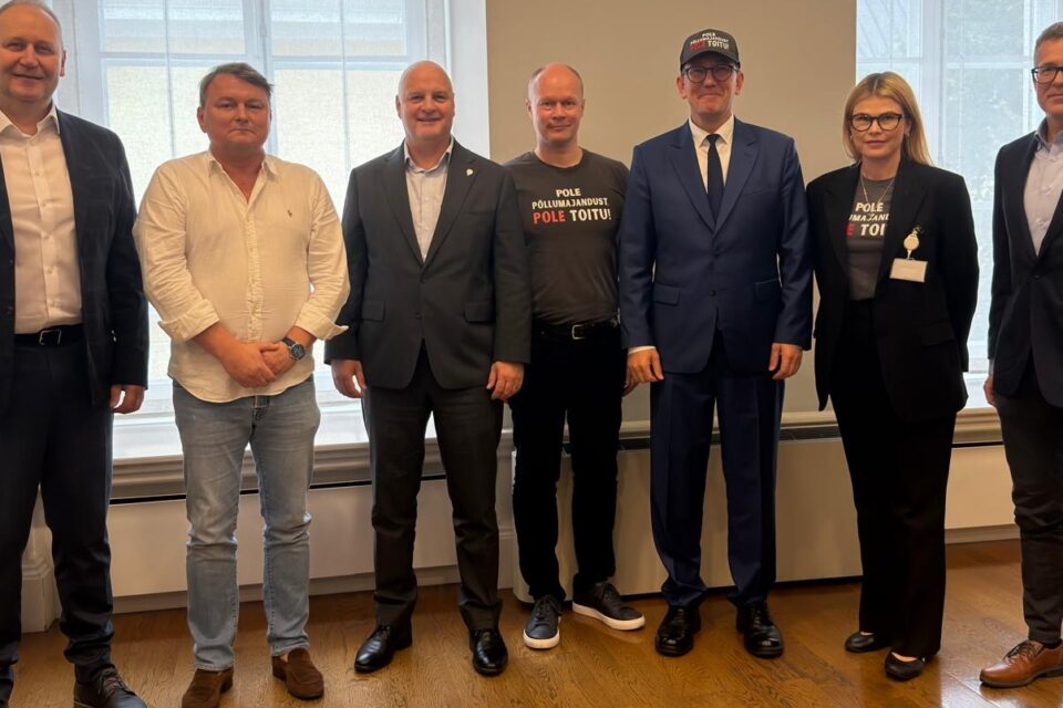 EPKK esindus kohtus 31. augustil peaministriga, et arutada 546 miljoni euro suunamist põllumajandus- ja toidusektori investeeringutesse.